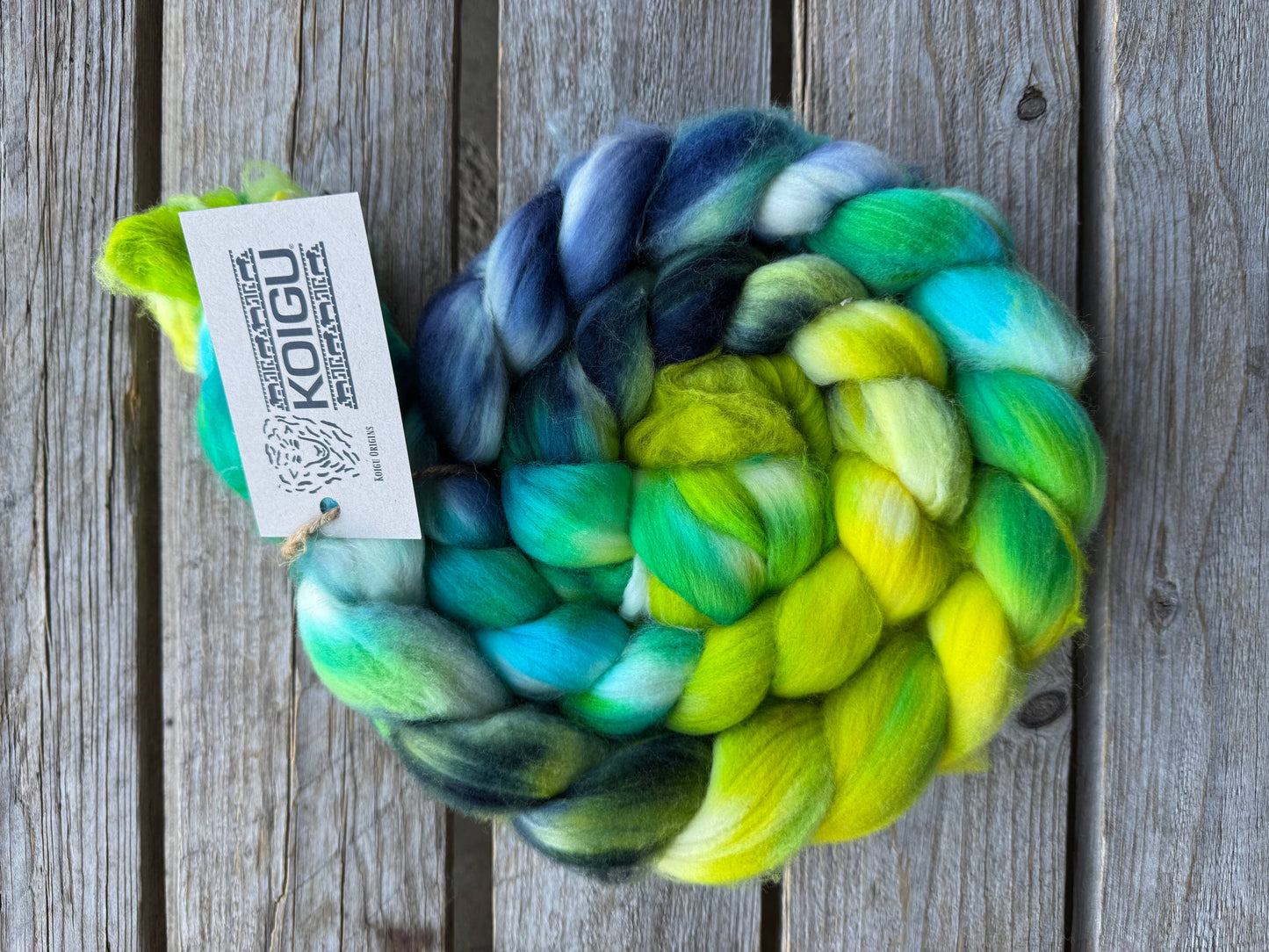 Koigu Fiber Merino Roving Braids