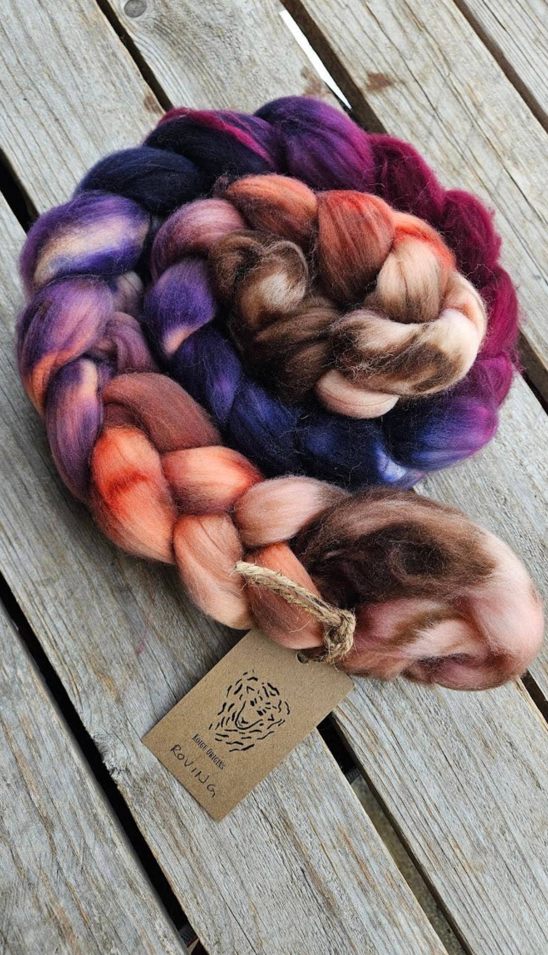 Koigu Fiber Merino Roving Braids