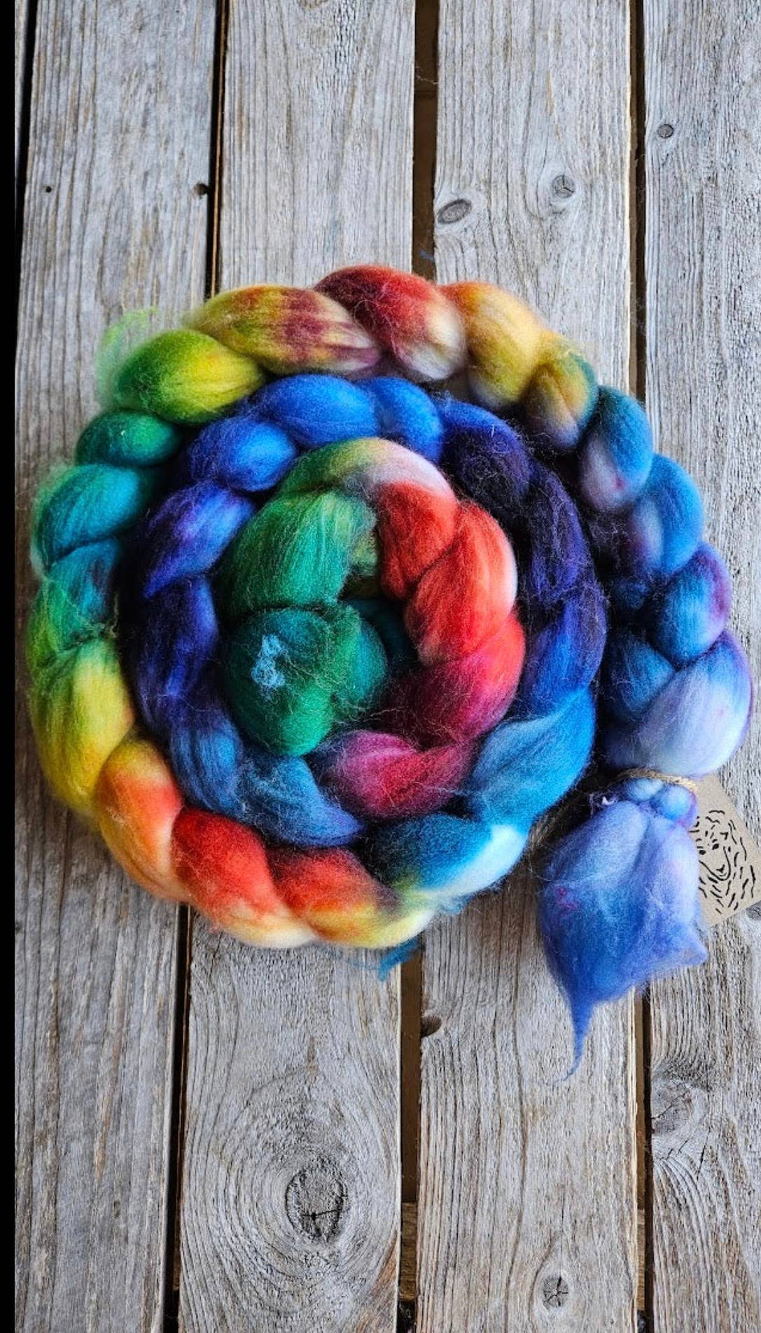 Koigu Fiber Merino Roving Braids