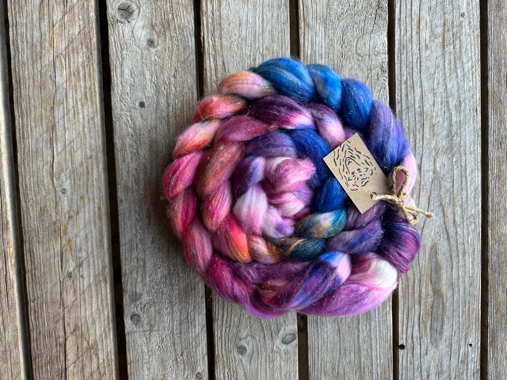 Koigu Roving Braid with sparkle