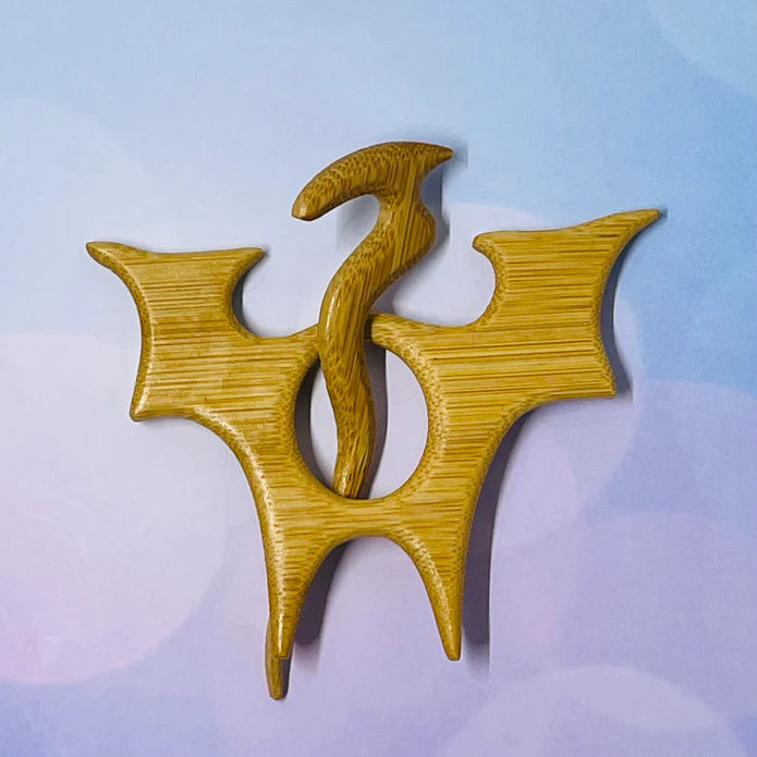Coley Wooden Shawl Pin