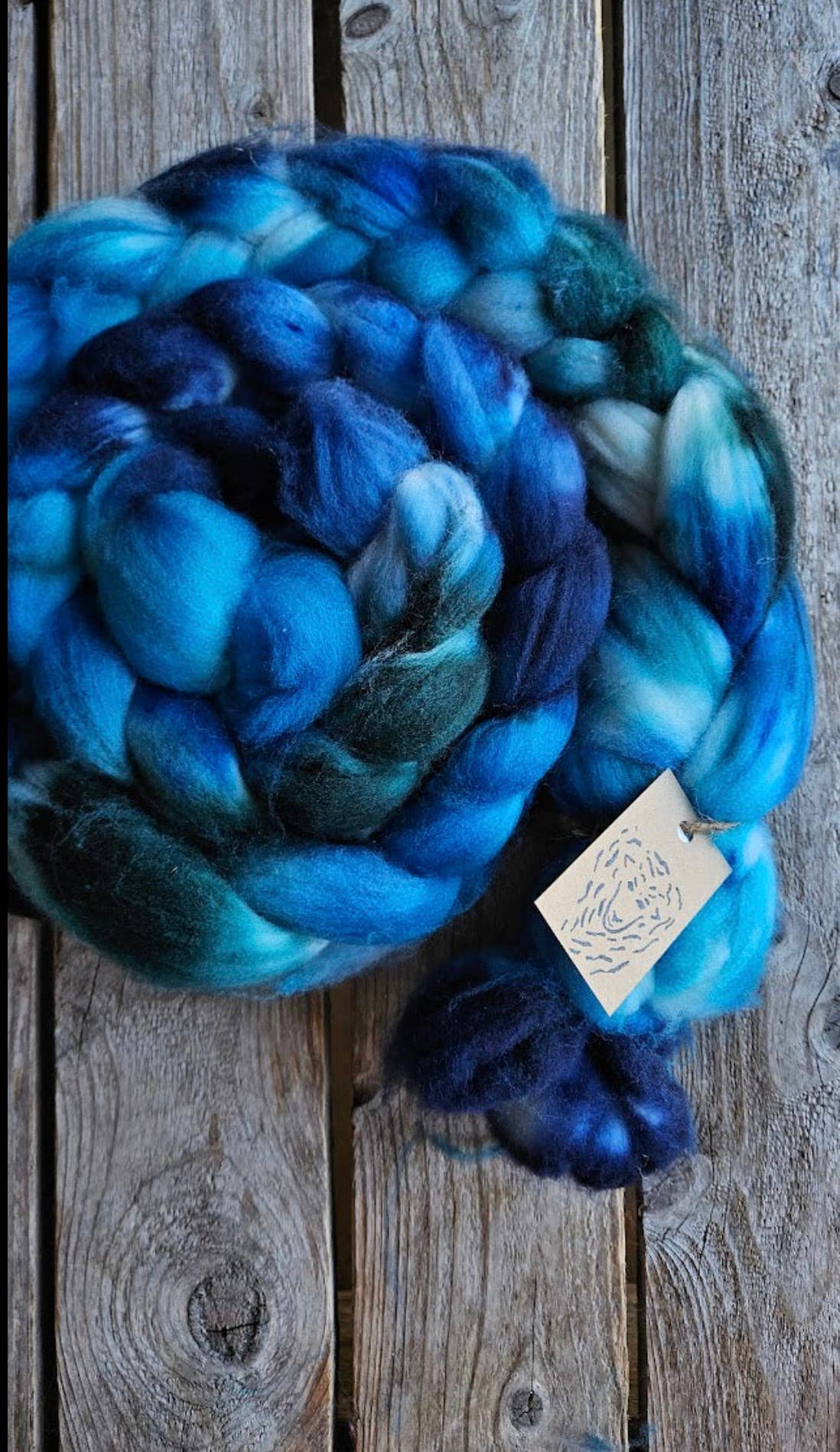 Koigu Fiber Merino Roving Braids