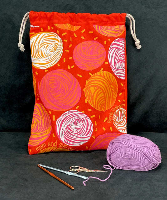 Bonnie Bishoff Drawstring Project Bag