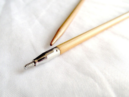 ChiaoGoo Spin Interchangeable Bamboo Needle Tips 4"