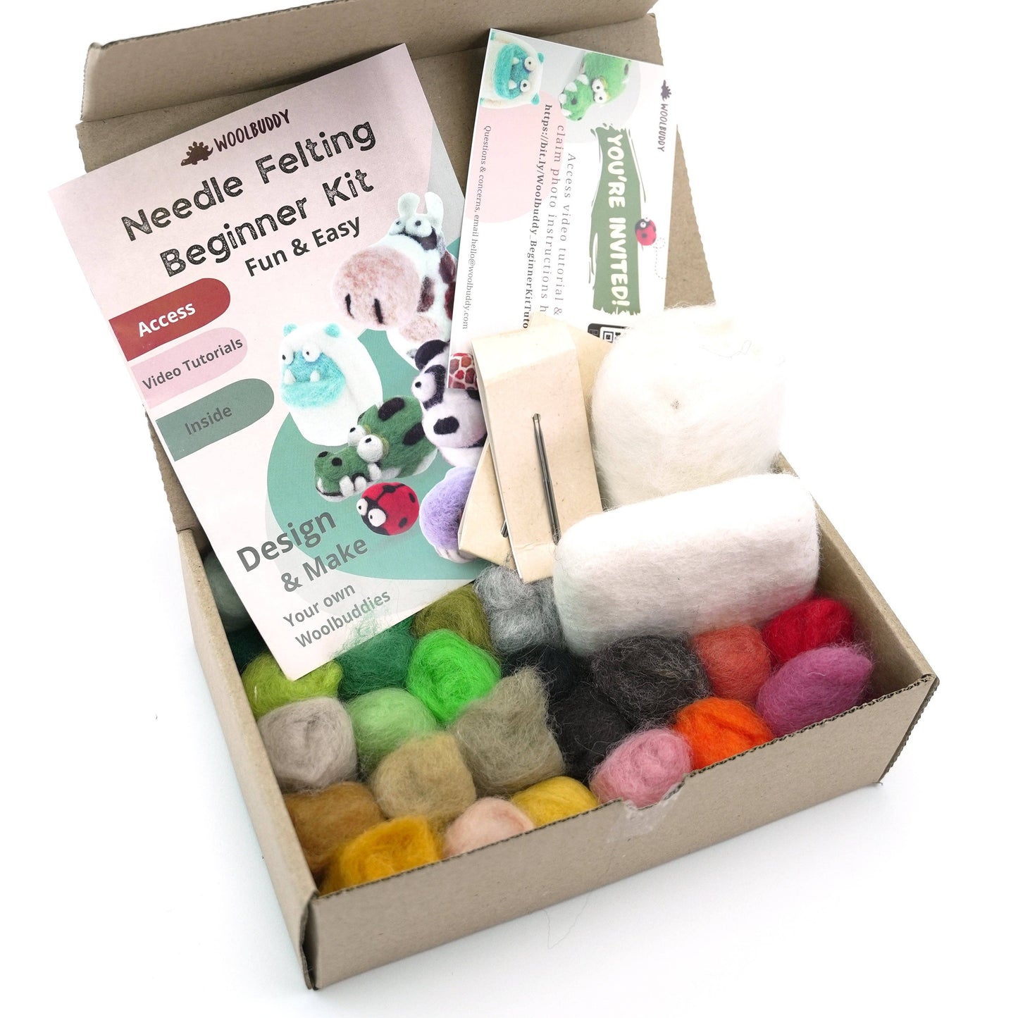 Needle Felting Kit – DIY Beginner kit for creative gifts