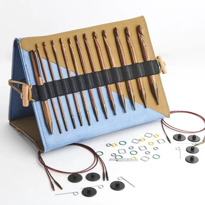 KnitPro Grande Interchangeable Tunisian Crochet Hook Set