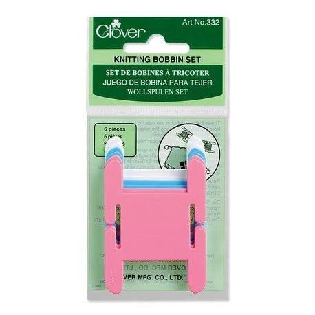 Clover Knitting Bobbin Set 6pc