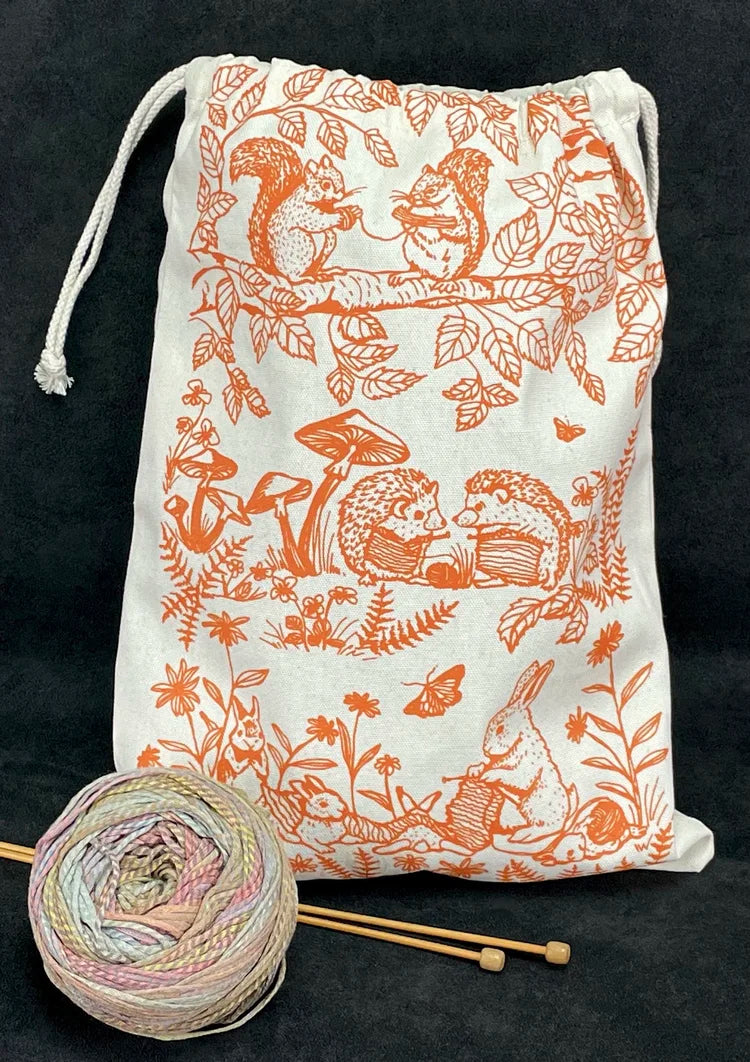Bonnie Bishoff Drawstring Project Bag